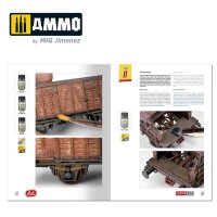 AMMO RAIL CENTER SOLUTION BOOK #01 - GERMAN TRAINS. All Weathering Products