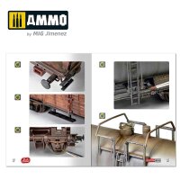 AMMO RAIL CENTER SOLUTION BOOK #01 - GERMAN TRAINS. All Weathering Products
