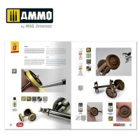 AMMO RAIL CENTER SOLUTION BOOK #01 - GERMAN TRAINS. All Weathering Products