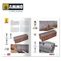 AMMO RAIL CENTER SOLUTION BOOK #01 - GERMAN TRAINS. All Weathering Products