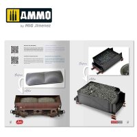 AMMO RAIL CENTER SOLUTION BOOK #01 - GERMAN TRAINS. All Weathering Products