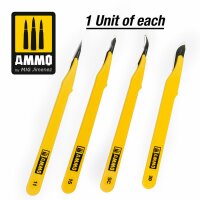 Standard Blade Set - 4 pcs. (1 Standard Blade Straight +...