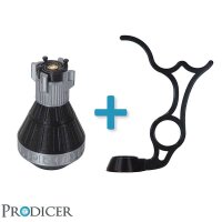 Miniature Pro Painting Handle (Small (20-25mm square / 25mm round) / Ergonomic)