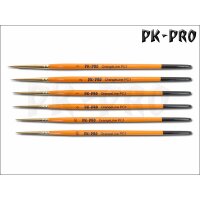 PK-PRO - OrangeLine PC1 Pinsel - Rund - Set