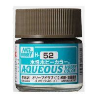 OLIVE DRAB/OLIVE GRÜN NR.1 (10 ML) SEIDEN MATT