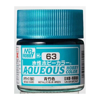 METALIC BLUE GREEN/BLAU GRÜN METALLISCH (10ML) MATT