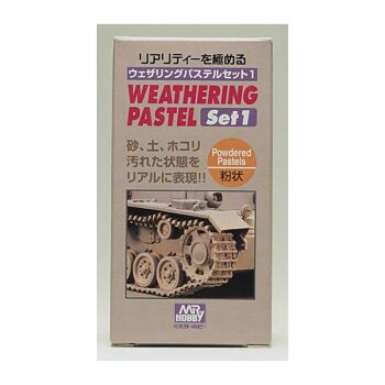 WEATHERING PASTEL SET 1 MATT