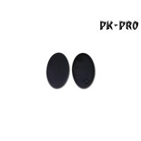 60x35mm Raound Base - Oval - smooth (6x)