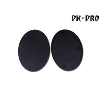 105x70mm Raound Base - Oval - smooth (4x)