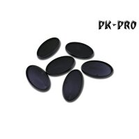 60x35mm Raound Base - Oval - hollow (6x)