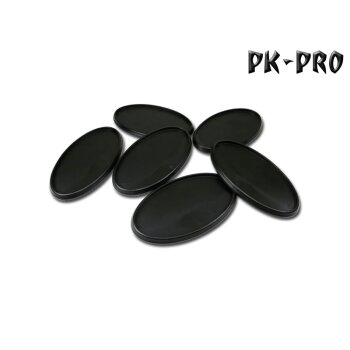 90x52mm Raound Base - Oval - hollow (6x)