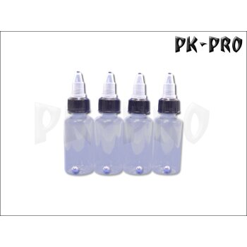 PK-PRO Paint Bottles (Paint-Doser-Bottles) (4x30mL)