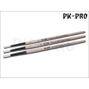 PK-PRO - Airbrush Cleaning and Mixing Pinsel - Set