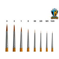 Tabletop-King - Painters Lance Brush - Round - Gr. 000