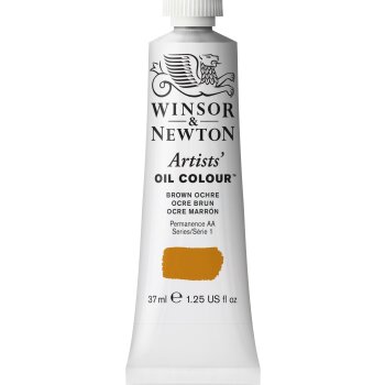 W&N Artists Oil Colour 37ml Tube Brown Ochre