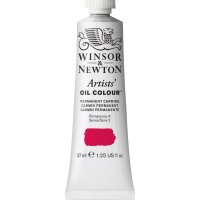 W&N Artists Oil Colour 37ml Tube Permanent Carmine