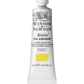 W&N Artists Oil Colour 37ml Tube Chrome Yellow Hue