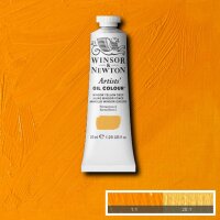 W&N Artists Oil Colour 37ml Tube Winsor Yellow Deep