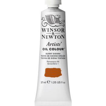 W&N Artists Oil Colour 37ml Tube Burnt Sienna