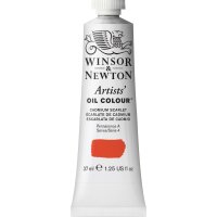 W&N Artists Oil Colour 37ml Tube Cadmium Scarlet