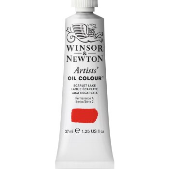 W&N Artists Oil Colour 37ml Tube Scarlet Lake