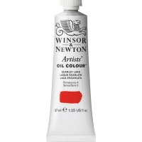 W&N Artists Oil Colour 37ml Tube Scarlet Lake