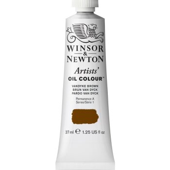 W&N Artists Oil Colour 37ml Tube Vandyke Brown