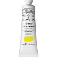 W&N Artists Oil Colour 37ml Tube Winsor Lemon