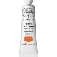 W&N Artists Oil Colour 37ml Tube Winsor Orange