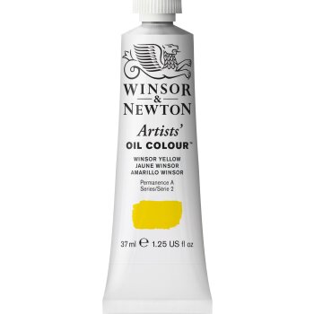 W&N Artists Oil Colour 37ml Tube Winsor Yellow