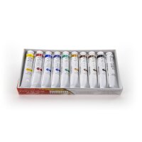 W&N Artists Ölfarbe Einführungs Set 10 x 21ml Tuben