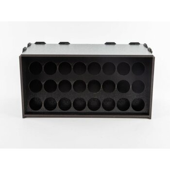 Black Paint Rack: Display Pigment