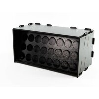 Black Paint Rack: Display Pigment