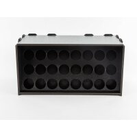 Black Paint Rack: Display Pigment