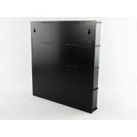 Black Paint Rack: Hanging shelf