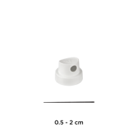 Spraycap Super Skinny white/grey (1x)