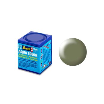 Aqua Color, Greyish Green, Silk, 18ml