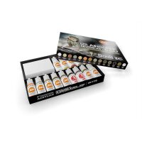 US AIRBORNE DIVISION D-DAY – Wargame-Starter-Set – 14 Farben und 1 Figur (exklusiver Funker der 101. Airborne)