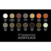 US AIRBORNE DIVISION D-DAY – Wargame-Starter-Set – 14 Farben und 1 Figur (exklusiver Funker der 101. Airborne)