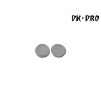 25mm Raound Base - Transparent - hollow (10x)