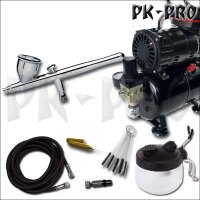 IWATA Revolution HP-CR (0,3 mm) (R 4530) + Compressor PK-286 Starter Set