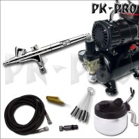 IWATA High Performance HP-B Plus (0,2mm) (H 2001) + Compressor PK-286 Starter Set
