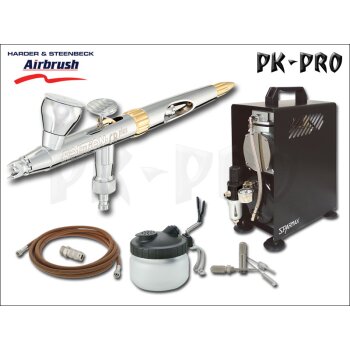 H&S Tabletop Starter Set EVOLUTION 2024 CRplus 2in1 + Kompressor TH610Hplus