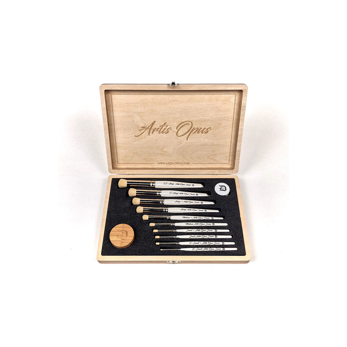Artis Opus Series D PLUS DryBrush FULL Set (10 Brushes)