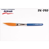 H&S-Pinsel Schwertschlepper 526 NY/K, Gr. 2, mit kurzem Stiel Pinselhaar Kunstfaser, "Golden Sable"-[170021]