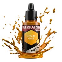 Warpaints Fanatic Metallic: Greedy Gold (18mL)