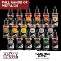 Warpaints Fanatic Metallic: Plate Mail Metal (18mL)