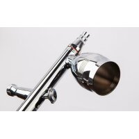 BD-183K Airbrushpistole-Set - Double Action + Düsen + Zubehör + Verbinder - (14 teilig)