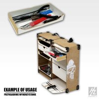 Portable Hobby Station - Tools and Accessories Drawer Insert