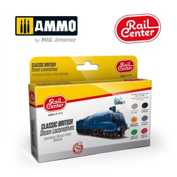 Classic British Steam Locomotives (6x17mL)